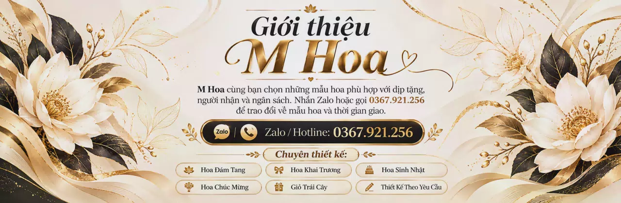 Ảnh bìa Shop hoa tươi Xã Bình Phước Vĩnh Long - Thêm sắc hoa cho ngày vui
